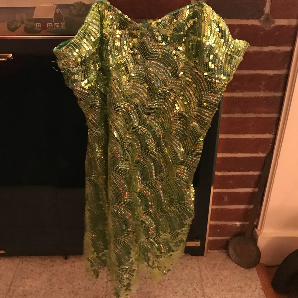Tinkerbell dress! Sequence green!